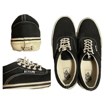 90년대 VANS 어센틱 US 10 블랙 28cm 빈티지 노무라
