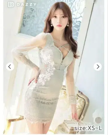 데이지 스토어 캬바쿠라 드레스