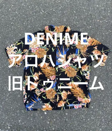 DENIME 드님 알로하 셔츠 레이온 M 사이즈 구 드님