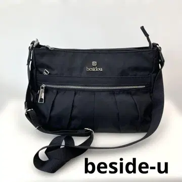 beside-u 비사이유 여성용 블랙 숄더 백