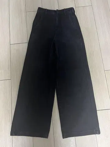 아디다스 KSENIASCHNAIDER 와이드 레그 데님 26