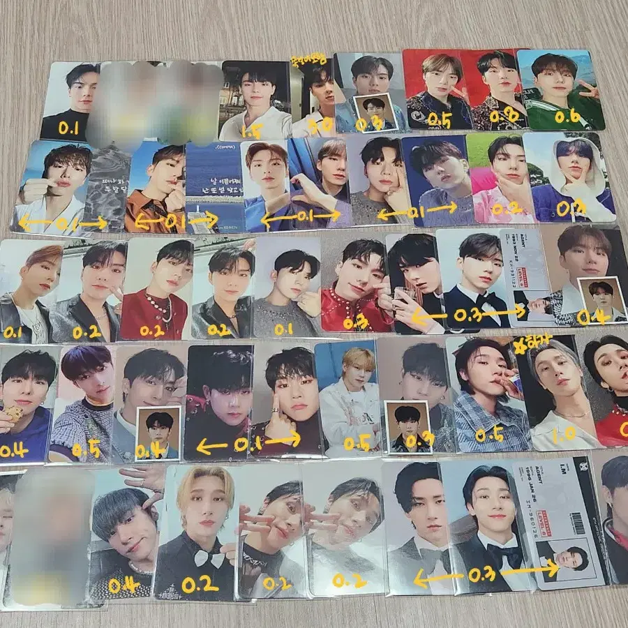 MONSTA X | 몬스타엑스 Monsta X monstax Minhyuk NFL poca set