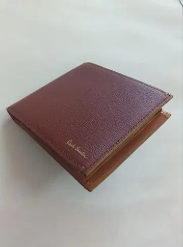 폴 스미스 두겹 지갑 브라운 거의 미사용품