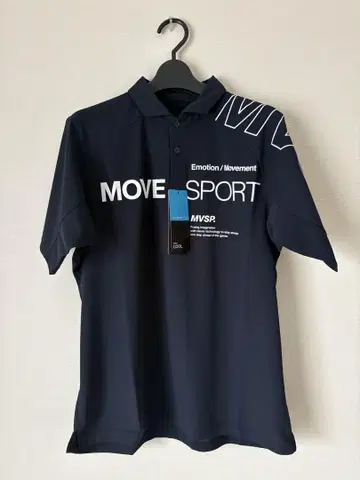 데상트 MOVESPORT 피케 셔츠 선스크린 M ST5SHS01M