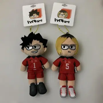 하이큐 지로리 봉제 인형 오토코마 쿠로오 테츠로 작은 손톱 연마