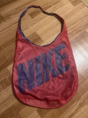 Nike 메쉬 에코백 빨간색