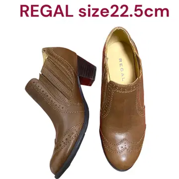 새상품급 리걸 가죽 부티 숏부츠 22.5cm