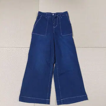 와이드 팬츠 사이즈 40 다크 블루