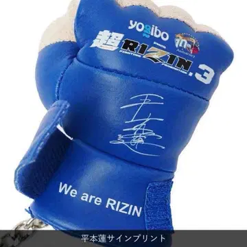 미사용 새상품 히라모토 렌 RIZIN 그로브 사인 포함 키링