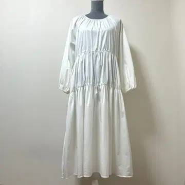 벌스데이 바쉬 봄/여름 화이트 흰색 상큼 원피스 롱 원피스