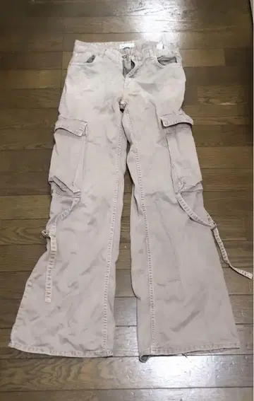 자라 카고 팬츠 와이드 바지 빈티지 00s 90s