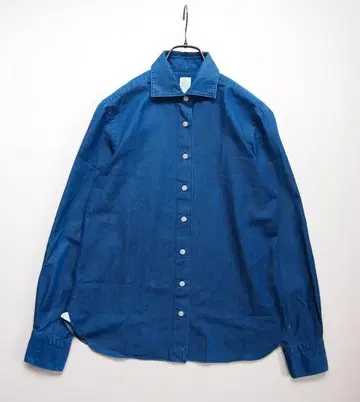Finamore 피나모레 컷어웨이 긴팔 셔츠 NAVY 인디고 계열