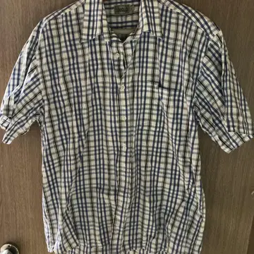 초기 택 80년대 90년대 올드 유니클로 깅엄 체크 셔츠