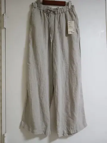 프렌치 린넨, 스트레이트 팬츠 생성 M