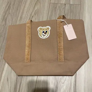 미사용 새상품 페이러 올드 테디 와펜 토트백