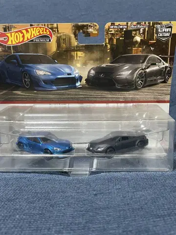 핫휠 스바루 BRZ & 렉서스 RC F 2대 세트