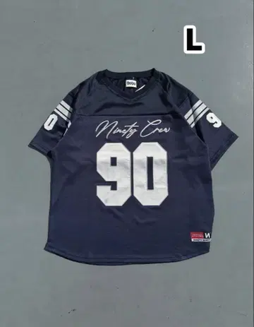90번 번호 게임 티셔츠 L