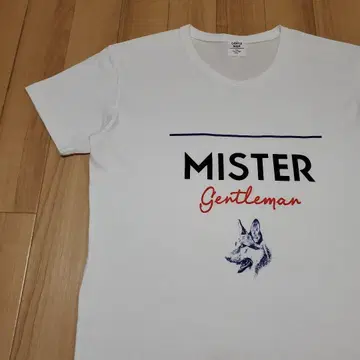 Mr.GENTLEMAN 로고 티셔츠