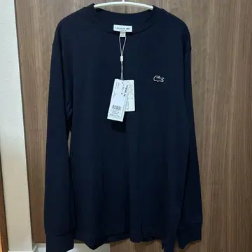 라코스테 롱 슬리브 티셔츠 네이비 택 포함 새상품
