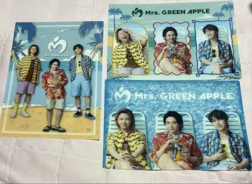 Mrs. GREEN APPLE 로손 비주얼 시트