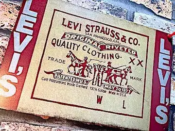 양철 간판 LEVI'S 리바이스 포스터 아트 A4 사이즈 DK0150