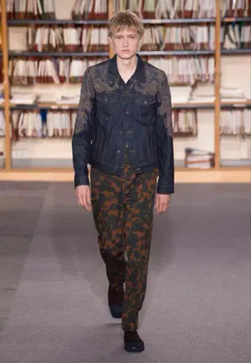 도리스 레어 상품 S 18ss 자수 데님 자켓 자수
