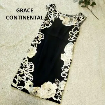 GRACE CONTINENTAL 원피스 드레스 자수