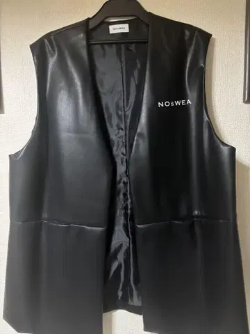 NOSWEA 블랙 슬리브리스 베스트