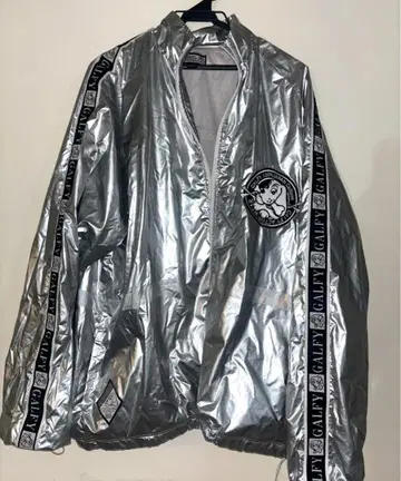 GALFY 실버 나일론 자켓