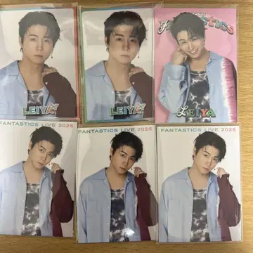 FANTASTICS 판타스틱스 포토 카드 세구치 레이야 컴프 시크레