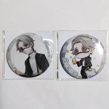 IdentityV 제 5의 인격 GiGO 캔뱃지 휴일 외출 관재사 2종