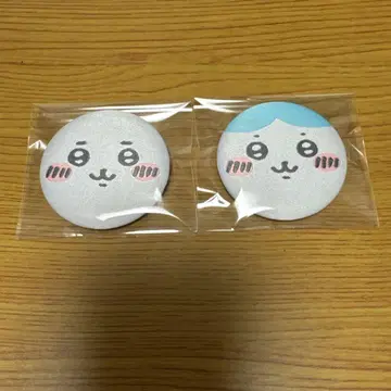 치이카와 오카오 초기 캔뱃지 하치와레
