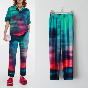 DRIES VAN NOTEN/드리스/22SS/그라데이션 이지 팬츠