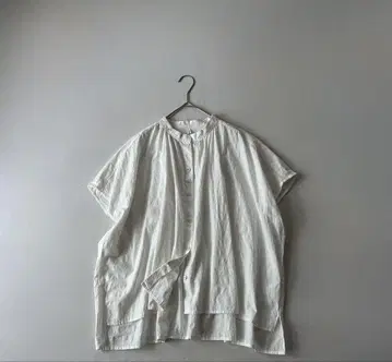 노프 두 노드 nop de nod 넉넉한 밴드 카라 셔츠