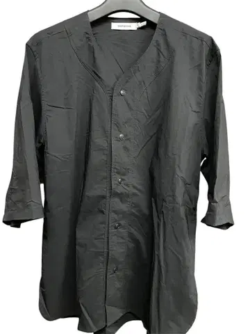 nonnative 논네이티브 베이스볼 셔츠 블랙 사이즈 1