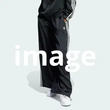 9558_1 새상품 아디다스 새틴 와이드 레그 트랙 팬츠 S