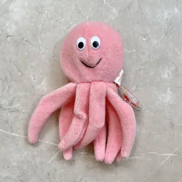 Inky 문어 봉제 인형 Inky 비니 베이비
