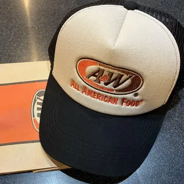 A&W 메쉬 로고 캡 블랙 [정품]