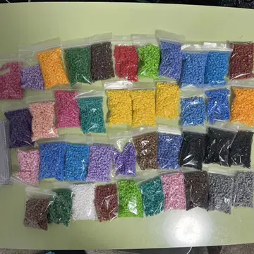 펄러비즈 세트 (다색, 플레이트 포함)