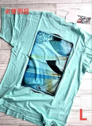 신상품/미사용 Quiksilver 90년대풍 서핑 티셔츠 MNT L
