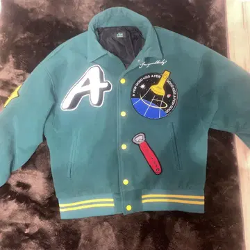 a few Good Kids 바시티 자켓 우주 테마
