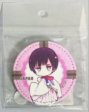 헤타리아 가죽 배지 일본