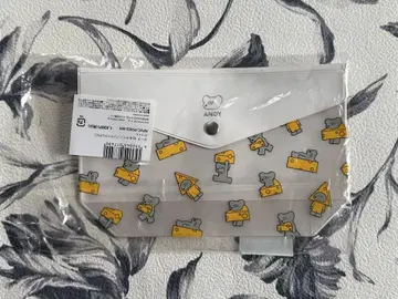마츠모토 세이지 쥐 ANDY 리사이클 PVC 문구 파우치