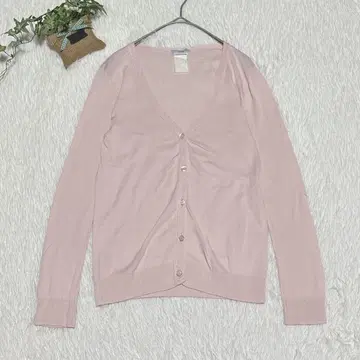 이에나 가디건 V넥 버튼 심플 무지 예쁜 냉방병 예방