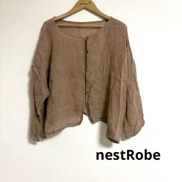 nest Robe 네스트로브 린넨 2way 블라우스 가디건 겉옷