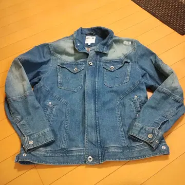 스트레치 데님 자켓