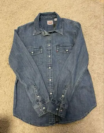LEVI'S 데님 셔츠 긴팔