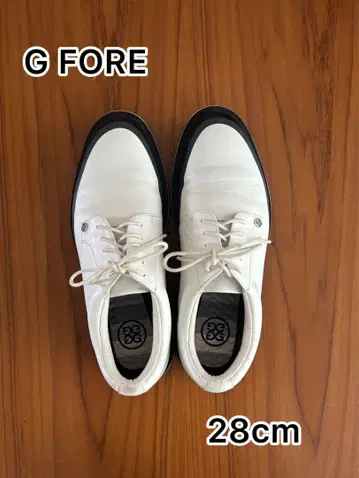 G FORE 골프화 28cm 화이트/블랙