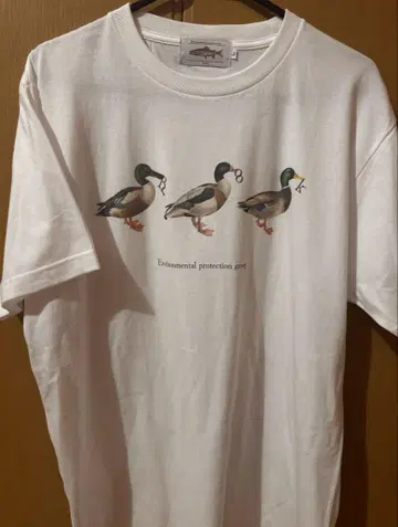brook 티셔츠 2025ss DuckDuckDuck White