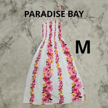 PARADISE BAY 파라다이스 베이 꽃무늬 알로하 원피스 M